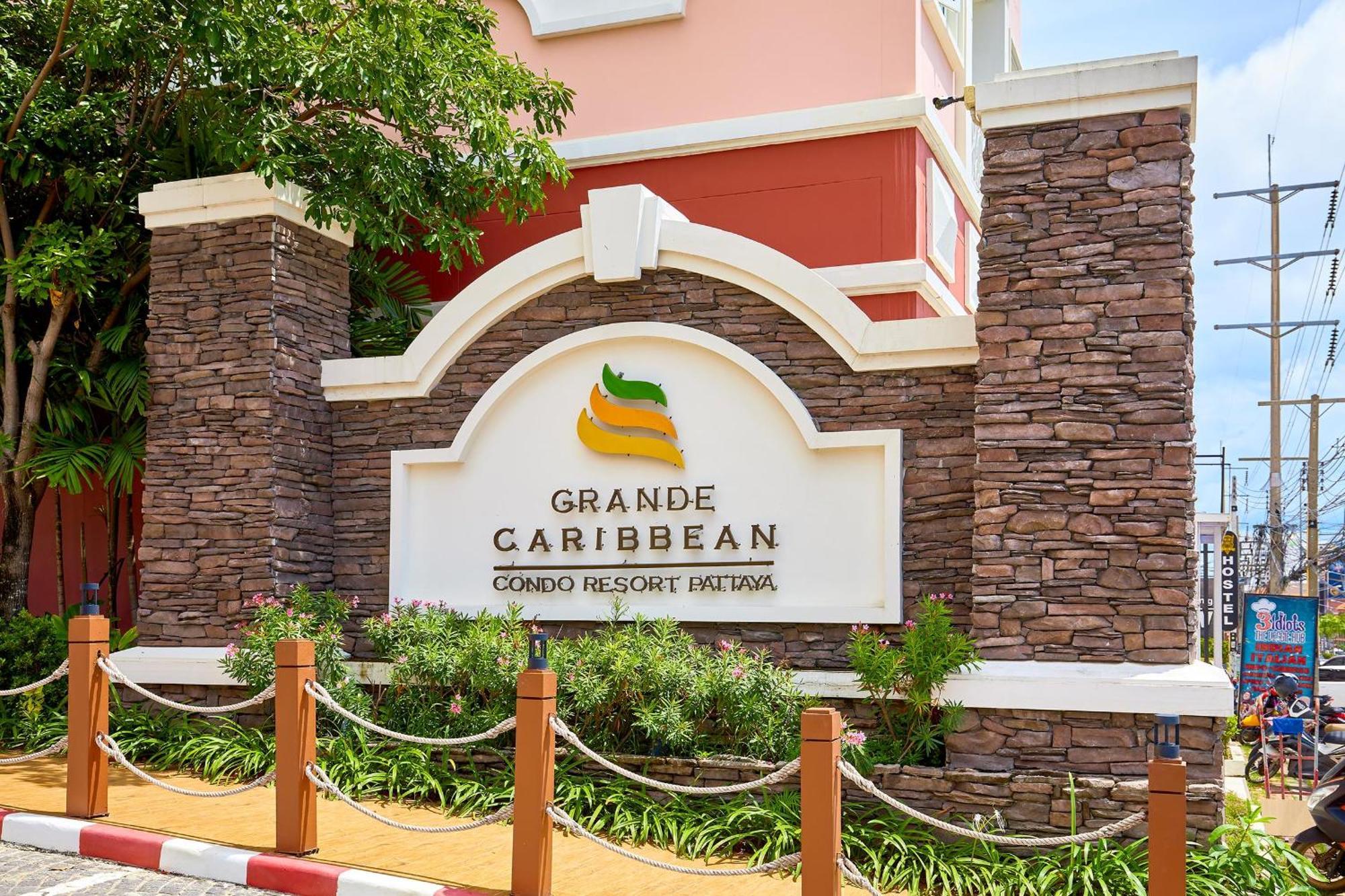 パッタヤーGrande Carribean - Seaview - Jomtien -Free Taxi From The Airportアパートメント エクステリア 写真