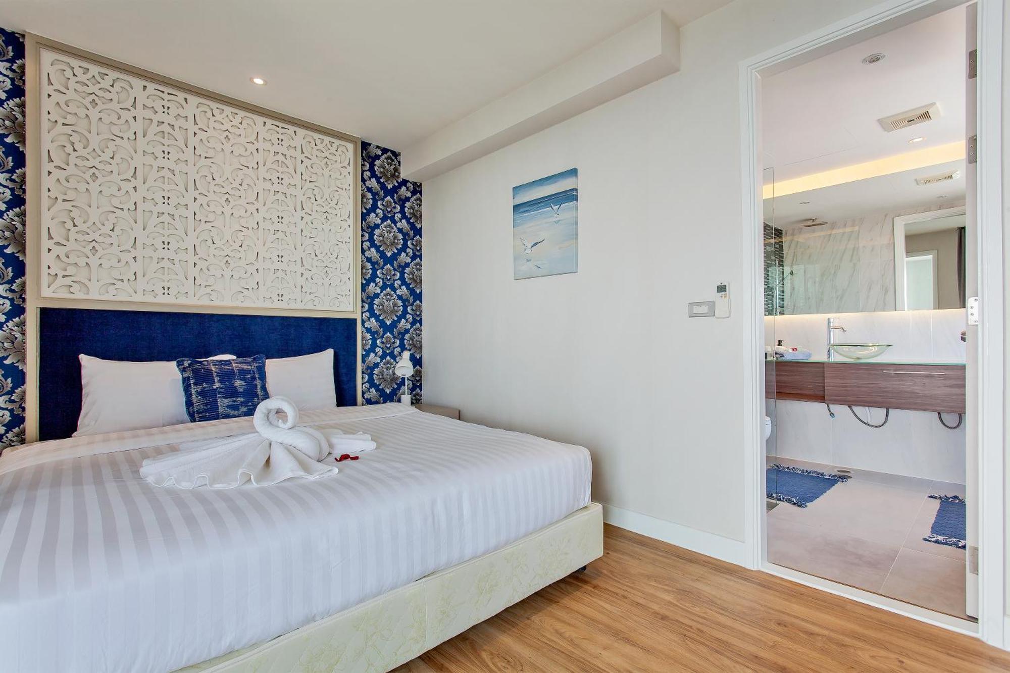 パッタヤーGrande Carribean - Seaview - Jomtien -Free Taxi From The Airportアパートメント 部屋 写真