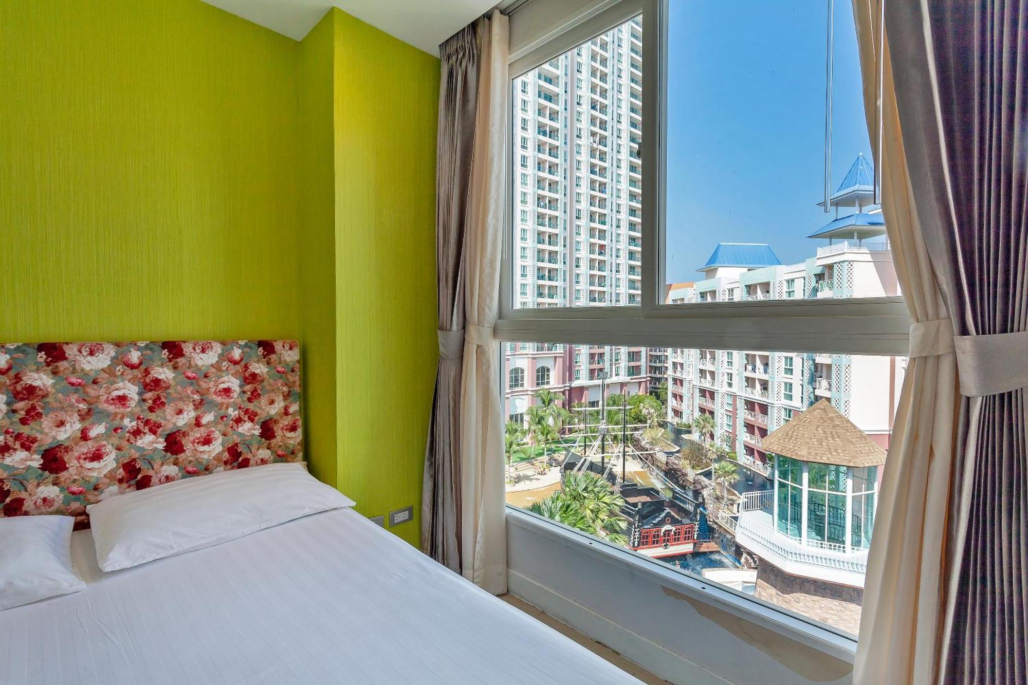 パッタヤーGrande Carribean - Seaview - Jomtien -Free Taxi From The Airportアパートメント エクステリア 写真